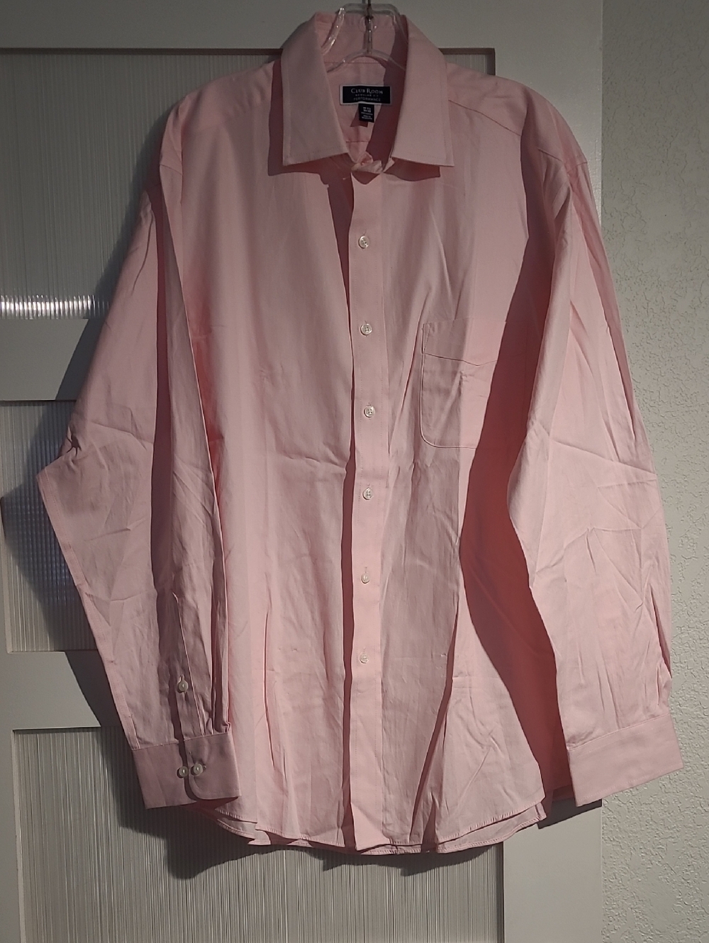 Club Room Light Pink Long-Sleeve Dress Shirt